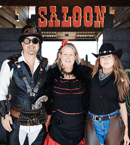 The Boltons at Christmas party 2024