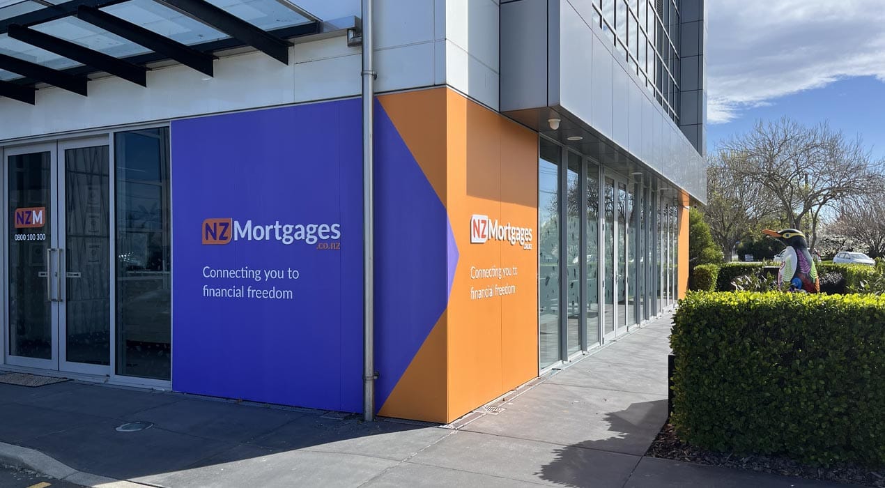 Exterior view of NZ Mortgages office in Christchurch