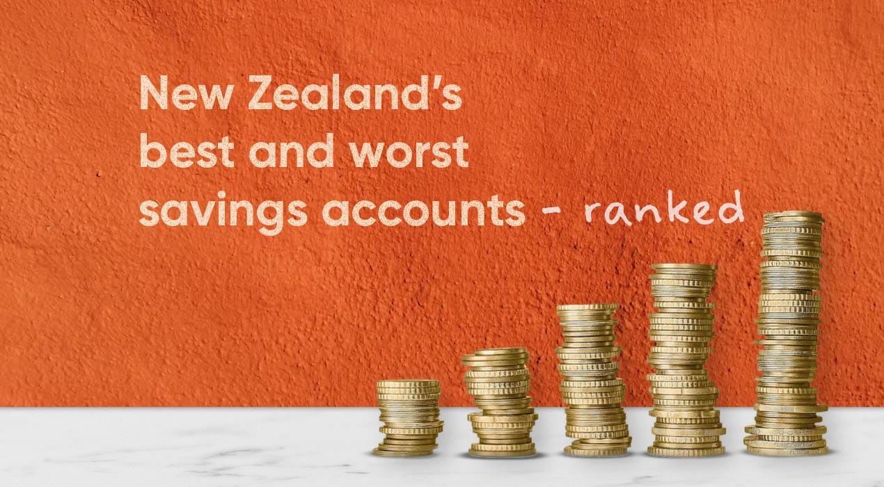 Five stacks of coins next to each other, increasing in height from left to right