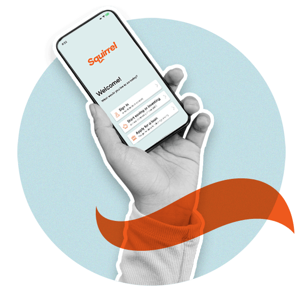 On call savings account displayed on smartphone screen