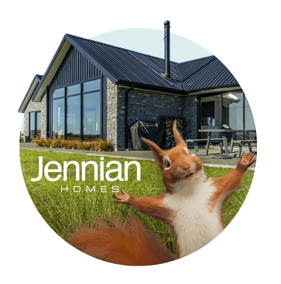 Jennian Homes and Squirrel